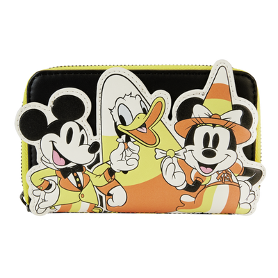Mickey & Friends Candy Corn Zip-Around Wallet