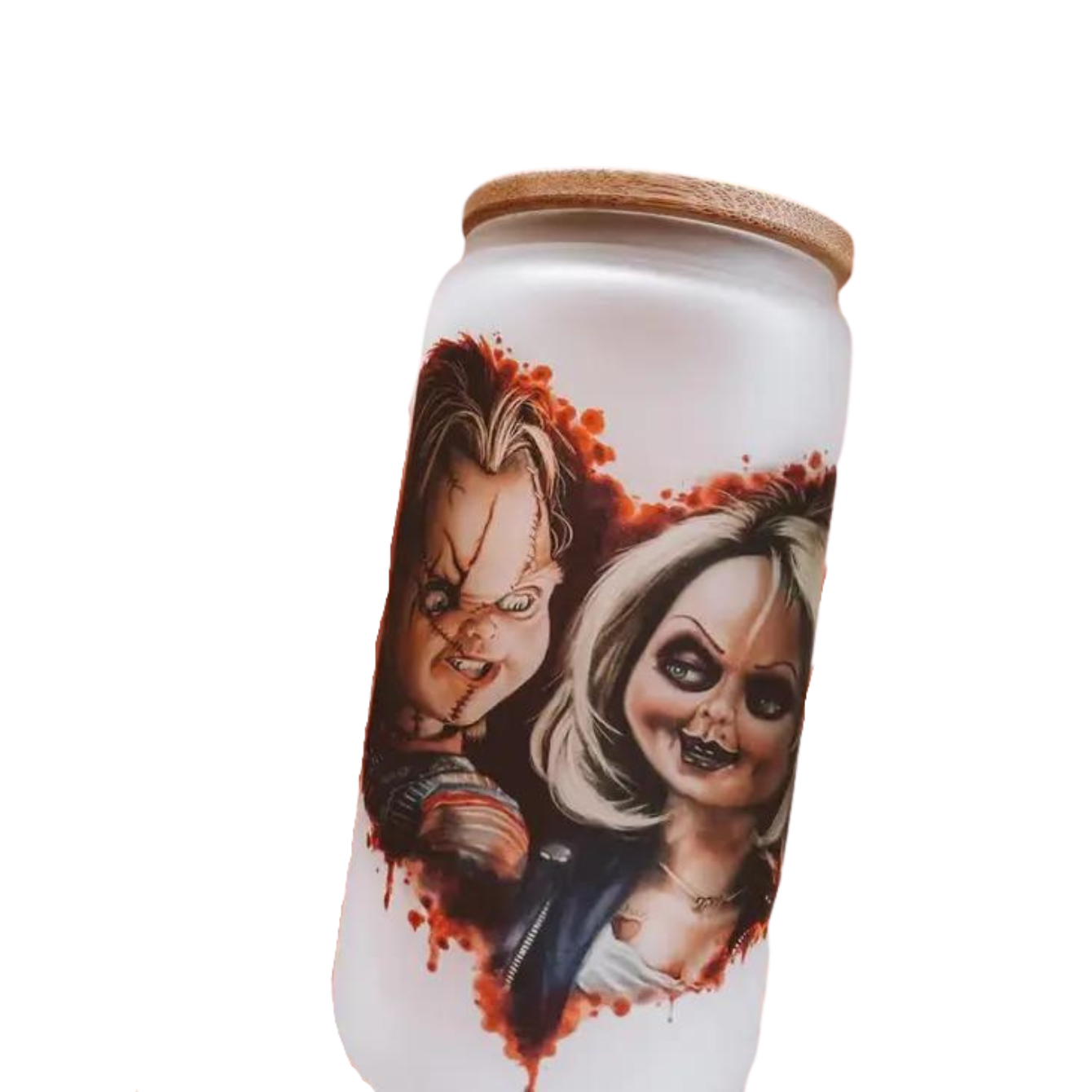 Chucky + Tiff Glass Tumbler