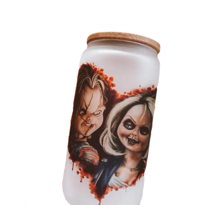 Chucky + Tiff Glass Tumbler