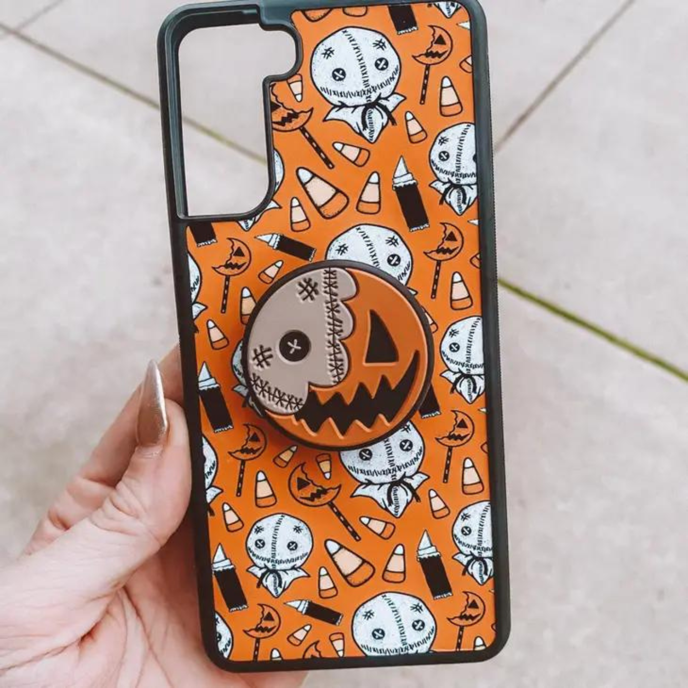 Trick or Treat Sam Pop Socket/ Phone Grip