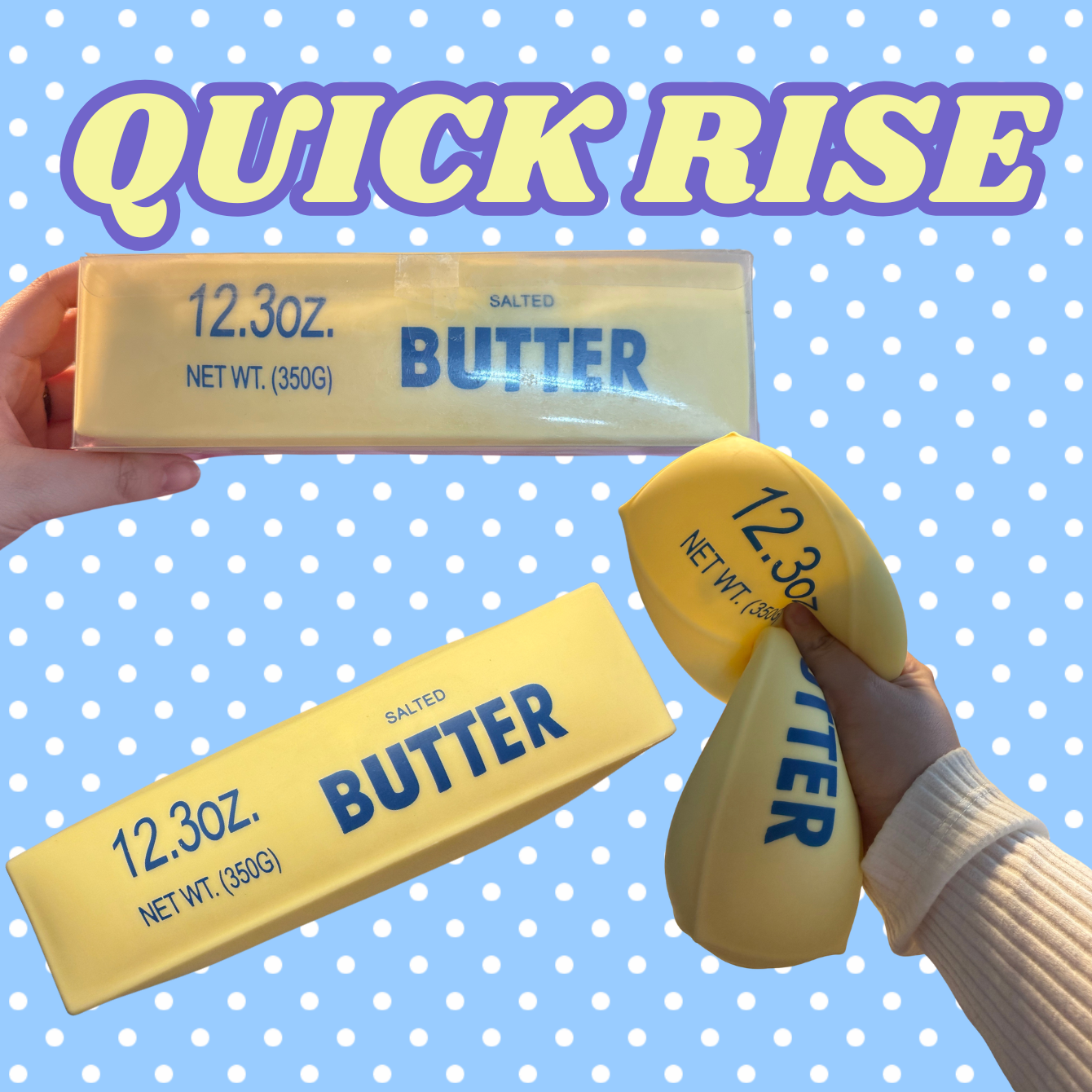 SQUISHY 14/12.3 OZ BUTTER JUMBO