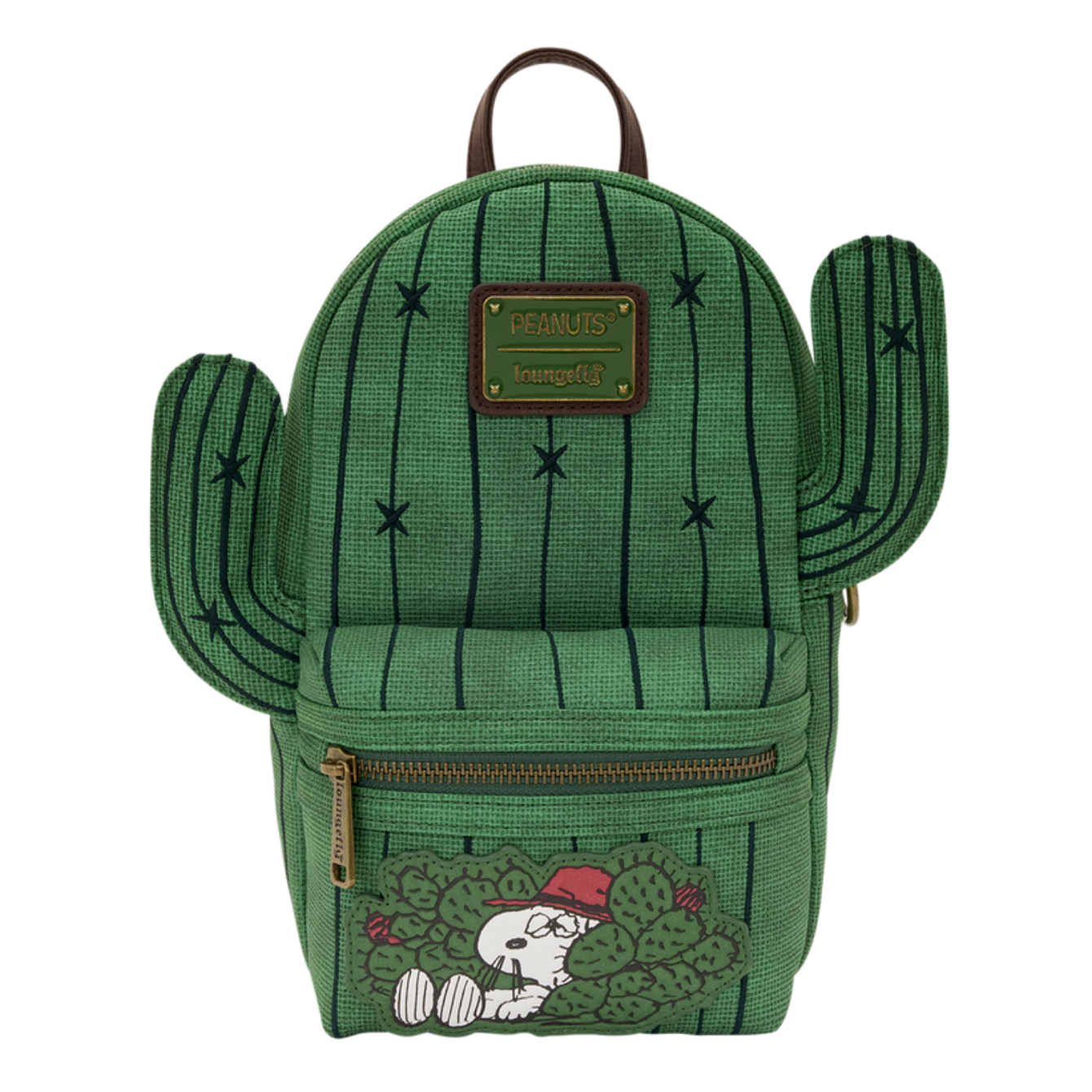Peanuts Spike Desert Cactus Sling Crossbody Bag