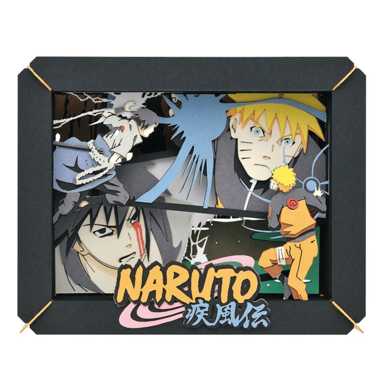 Naruto: Shippuden PT-125 Naruto vs. Sasuke Paper Theater