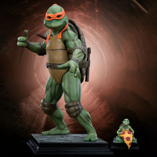PRE-ORDER TMNT – Michelangelo (Deluxe Edition) 1:2 Scale Statue