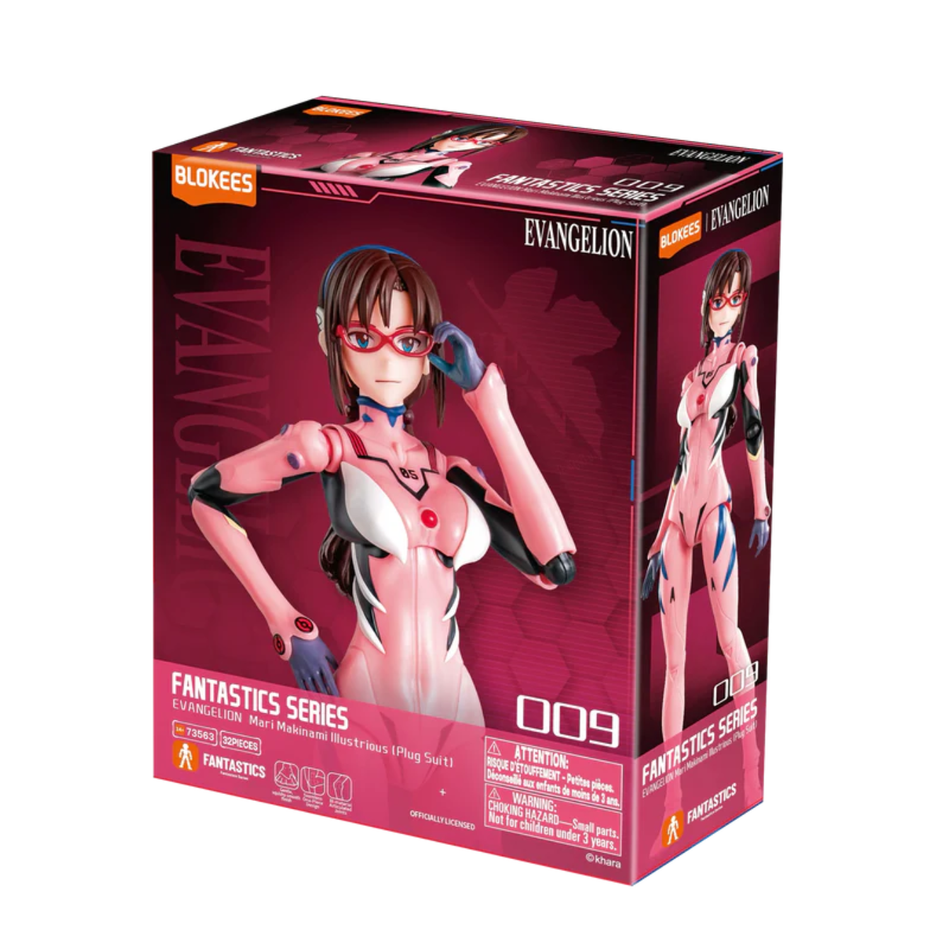 BLOKEES | Evangelion Fantastics Series - 02 Mari Makinami Illustrious (PLUG SUIT)