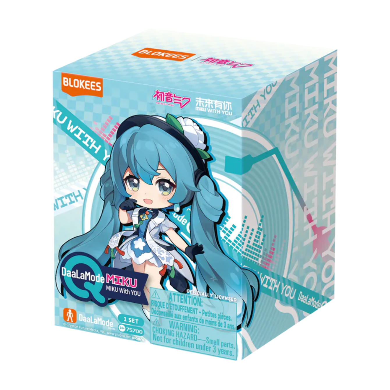 BLOKEES Hatsune Miku DaaLaMode Q Series - MIKU WITH YOU