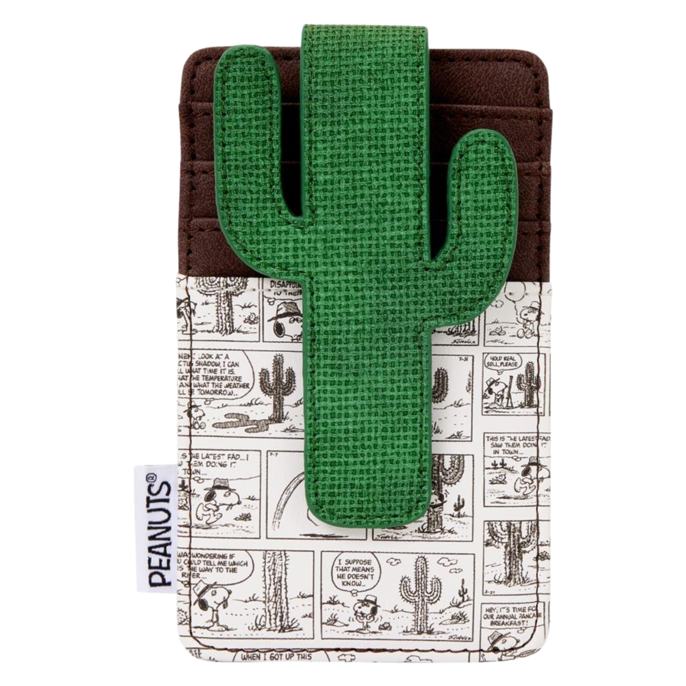 Loungefly Peanuts Spike Desert Cardholder Wallet