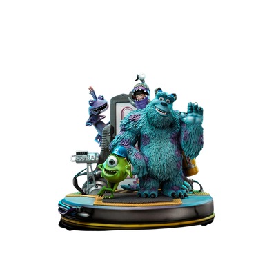 Statue Monsters Inc. Diorama Deluxe - Disney 100TH - Monsters Inc - Art Scale 1/10