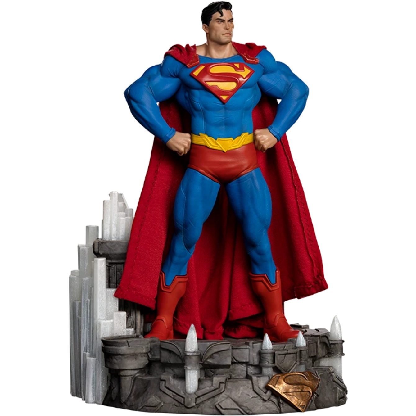 SUPERMAN UNLEASHED DELUXE 1:10 Scale Statue by Iron Studios
