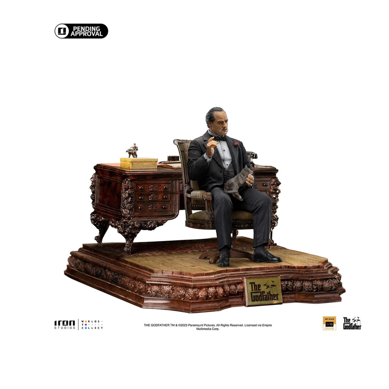 PRE-ORDER Statue Don Vito Corleone Deluxe - Godfather - Art Scale 1/10