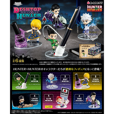 Hunter x Hunter: DesQ Desktop Hunter: 1Box (6pcs) (Reissue)