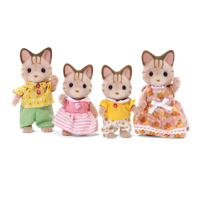 Calico Critters Sandy Cat Family Set of 4