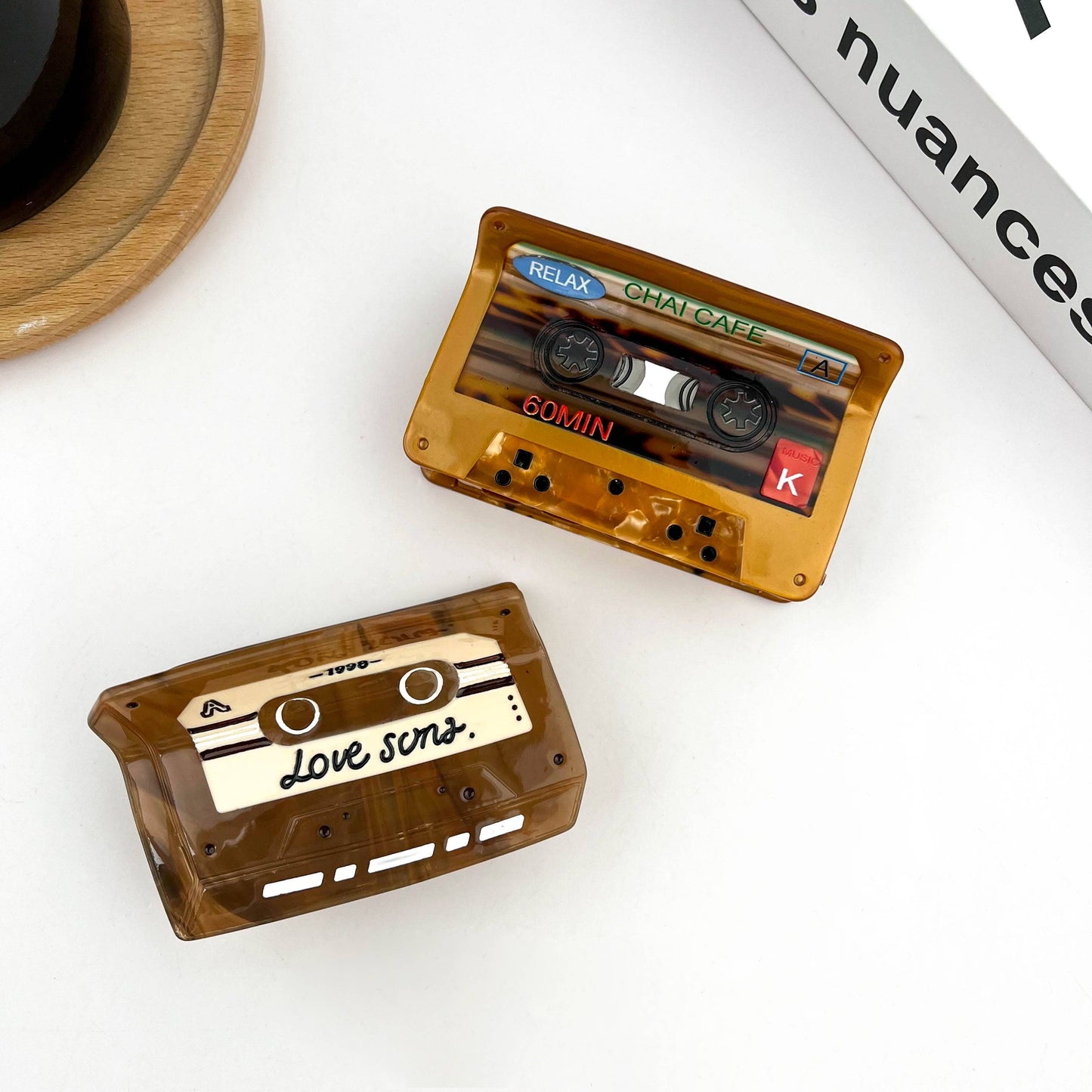 Tape Hair Clip,Acetate Creative Hair Claw