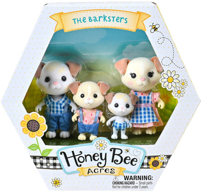 Honey Bee Acres The Barksters Dog Family Set