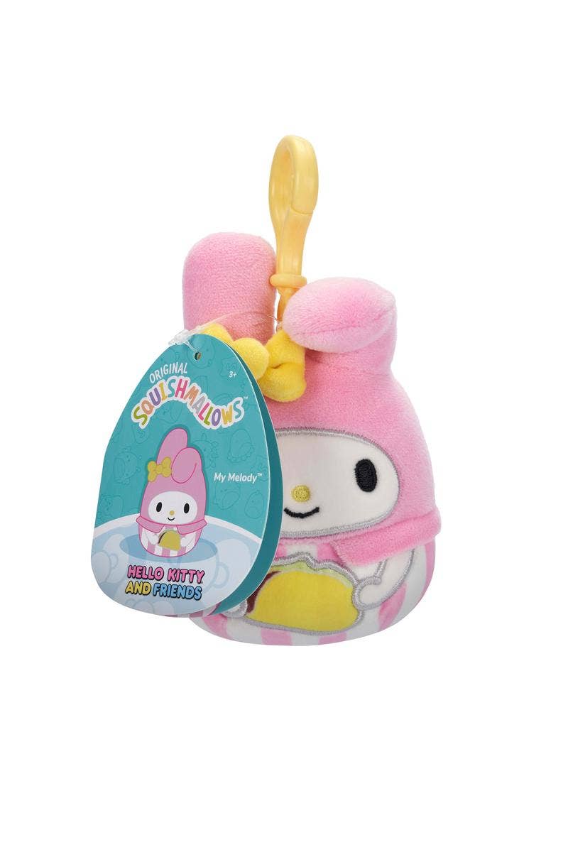 Squishmallows Hello Kitty Food Truck Clips