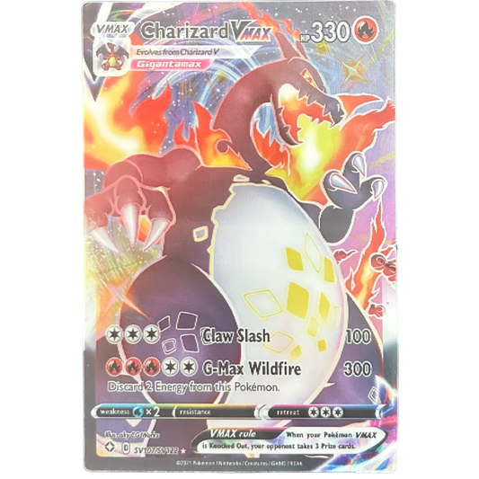 Charizard vmax Card Anime 3D Sticker (F1)