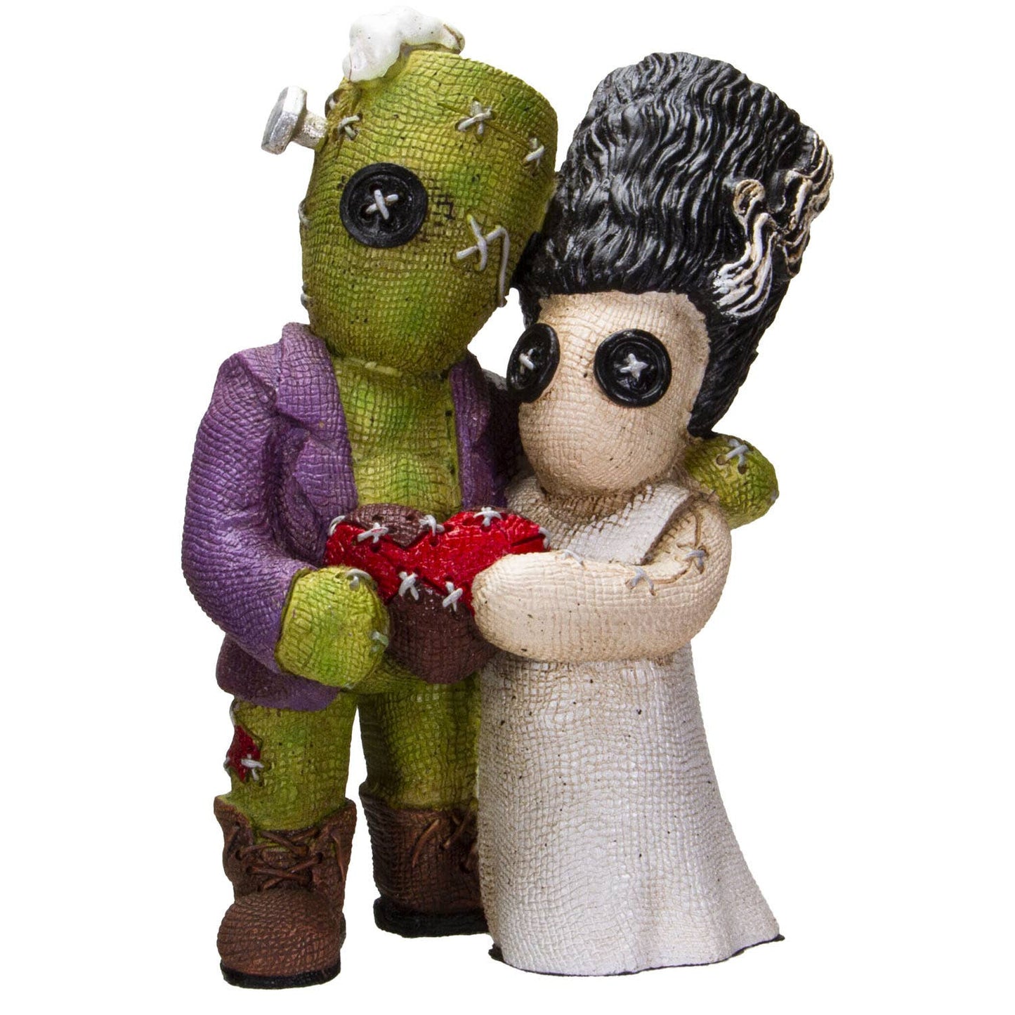 Frankenstein and Bride Decorative Figurine