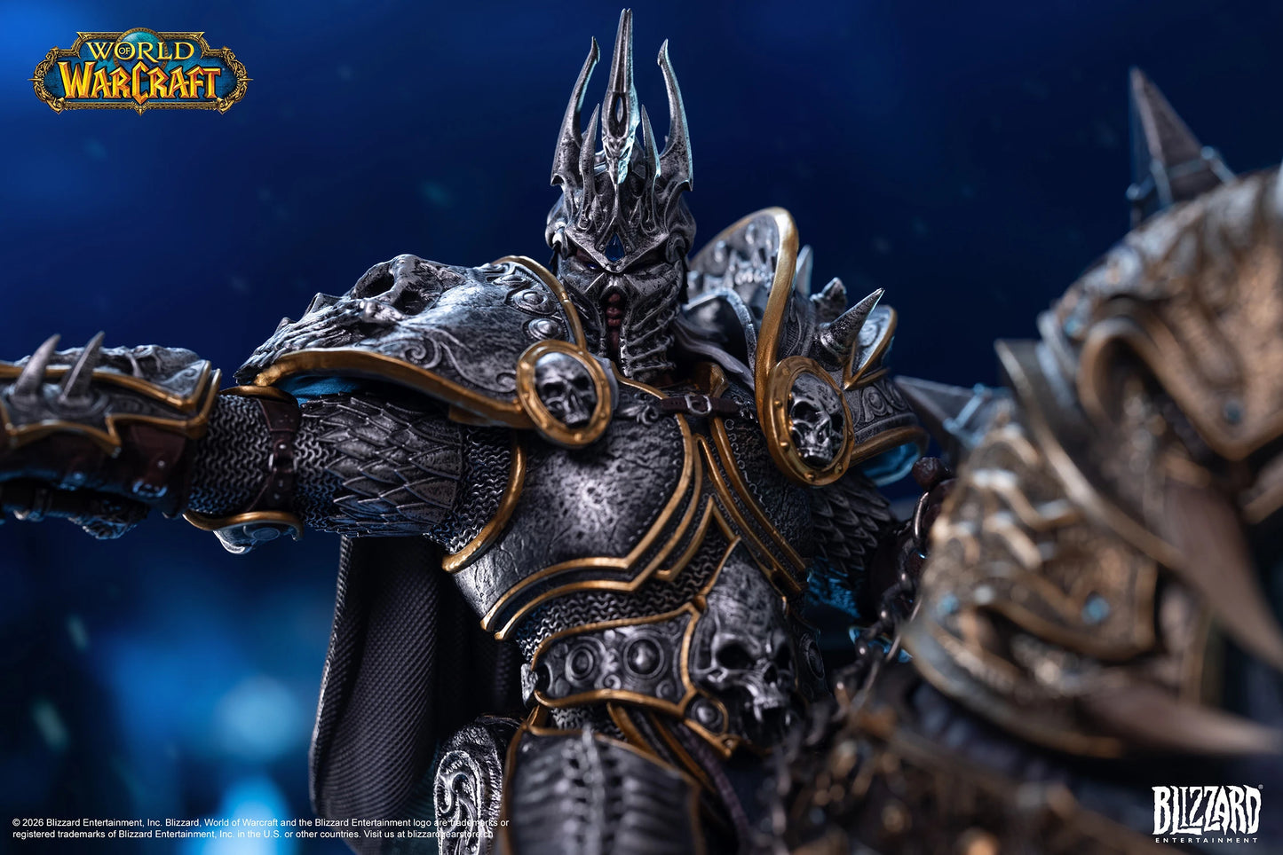 PRE-ORDER Warcraft The Lich King & Invincible (14-Inch) Statues Activision Blizzard