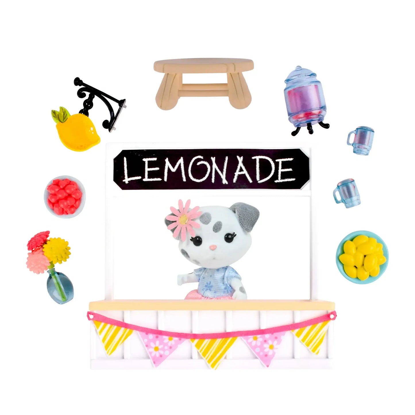 Honey Bee Acres Lemonade Stand Playset with figurine