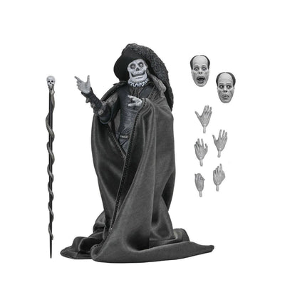 NECA Universal Monsters Phantom of the Opera Masque of the Red Death Action Figure [Ultimate Version, Black & White]