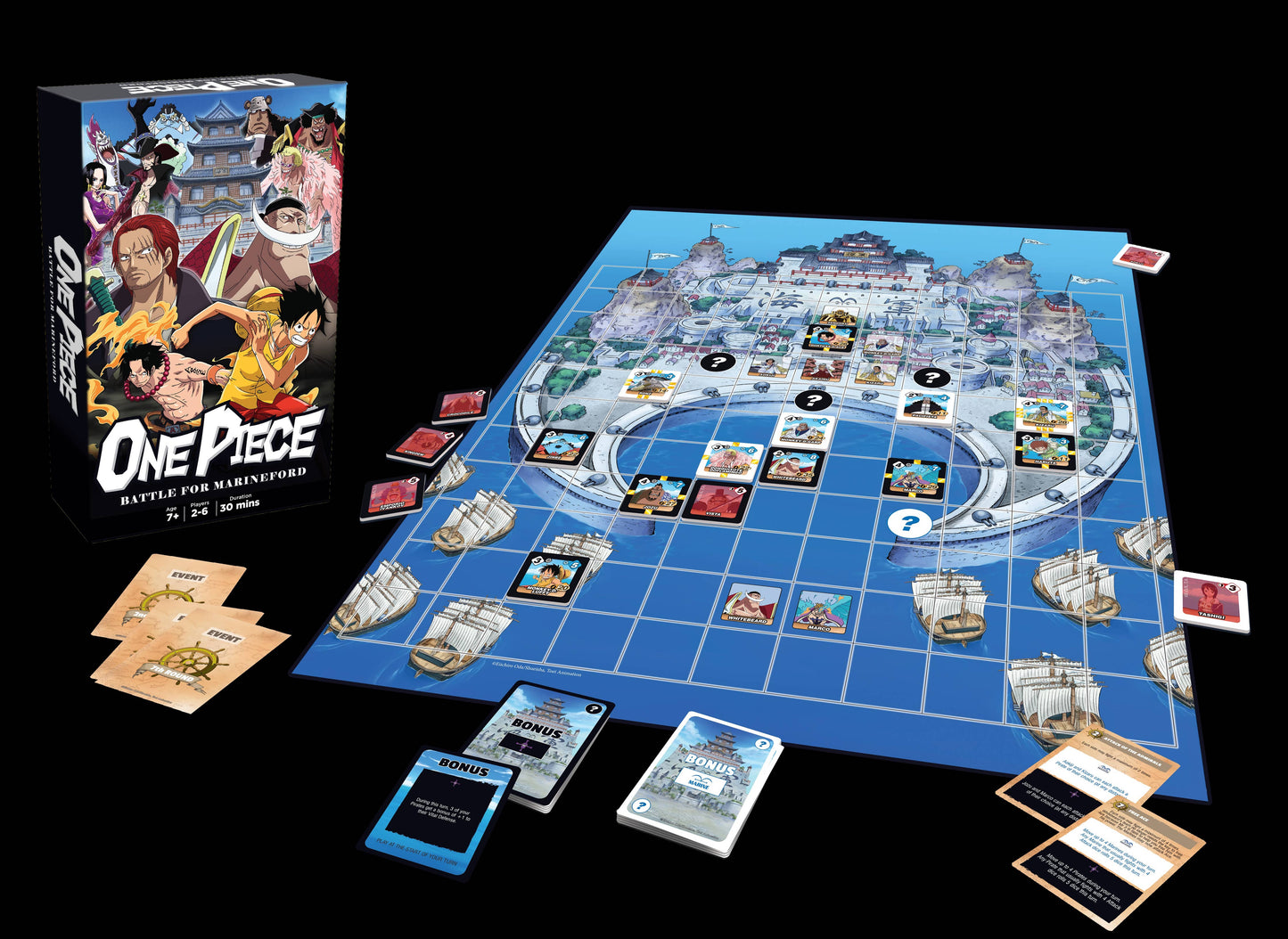 One Piece - Assault of Marineford Board Game Ages 7+