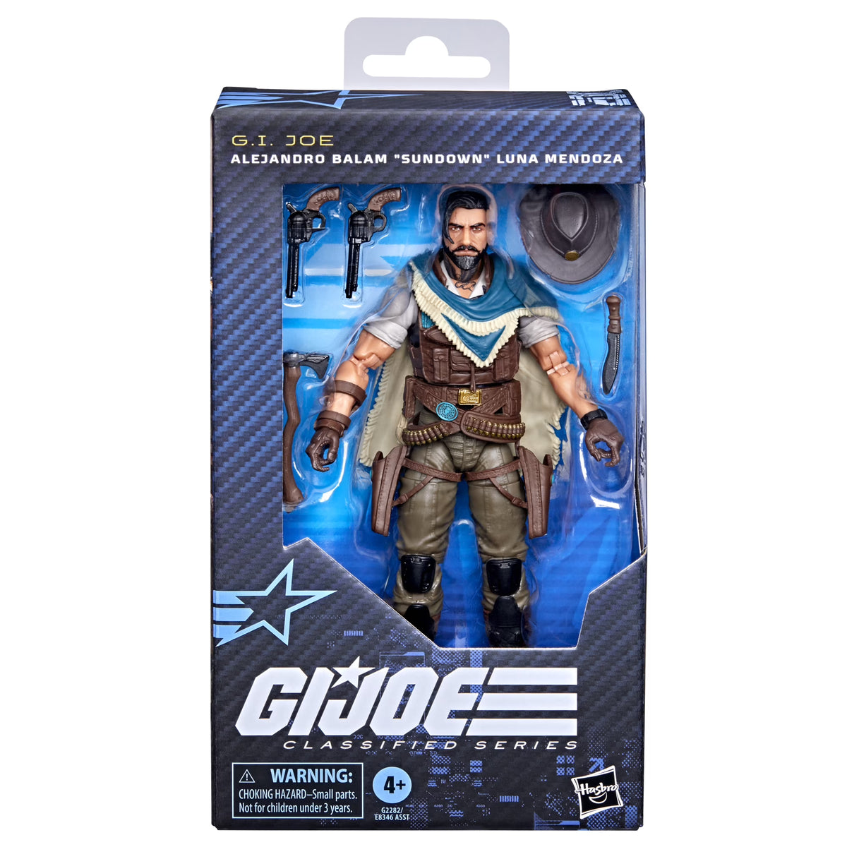 G.I. Joe Classified Series Alejandro Balam "Sundown" Luna Mendoza 6 Inch Action Figure