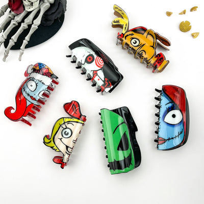 Quirky Party Claw Clip, Fun Hair Clip for Easter & Halloween