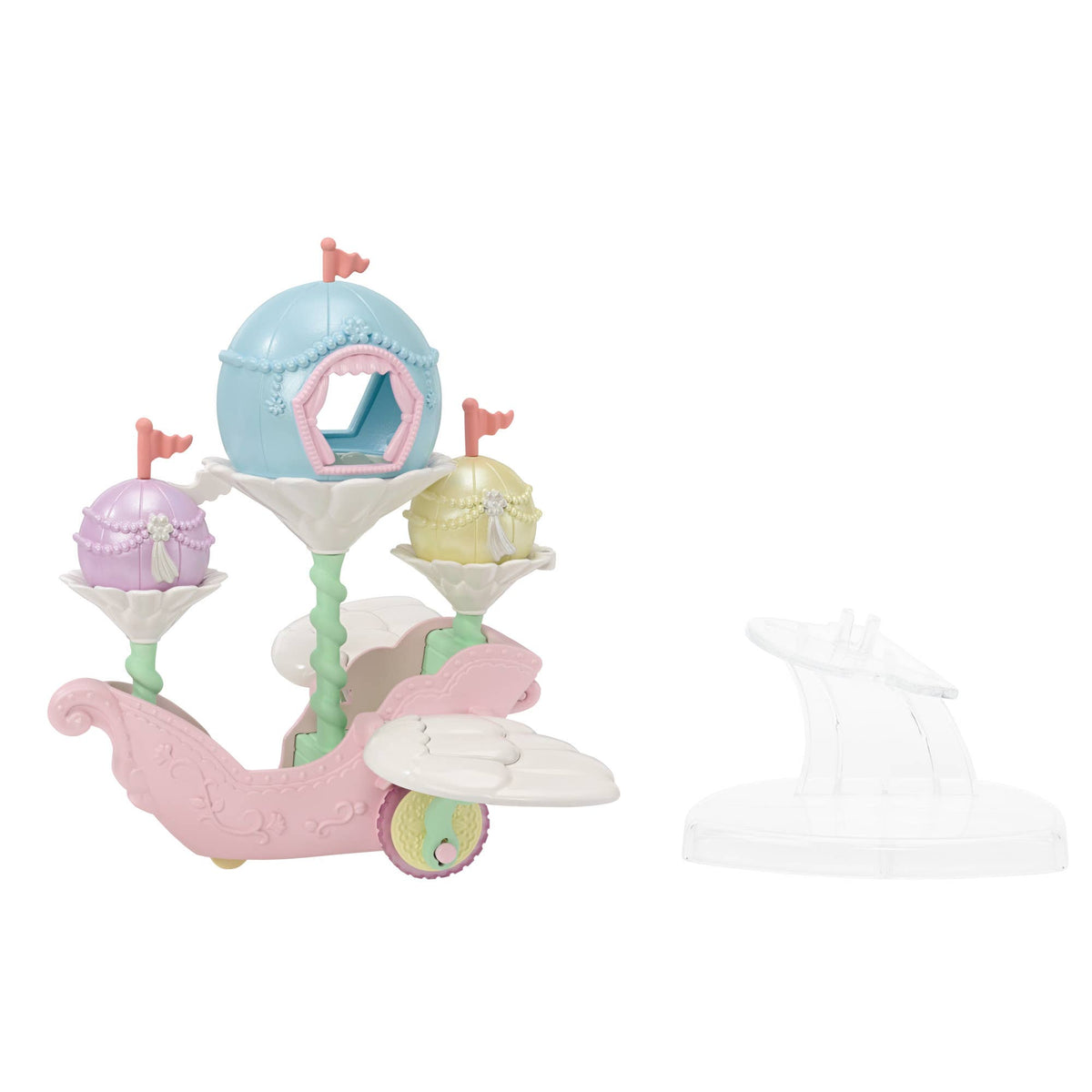 Calico Critters Floral Fantasy Skyship, Dollhouse Playset
