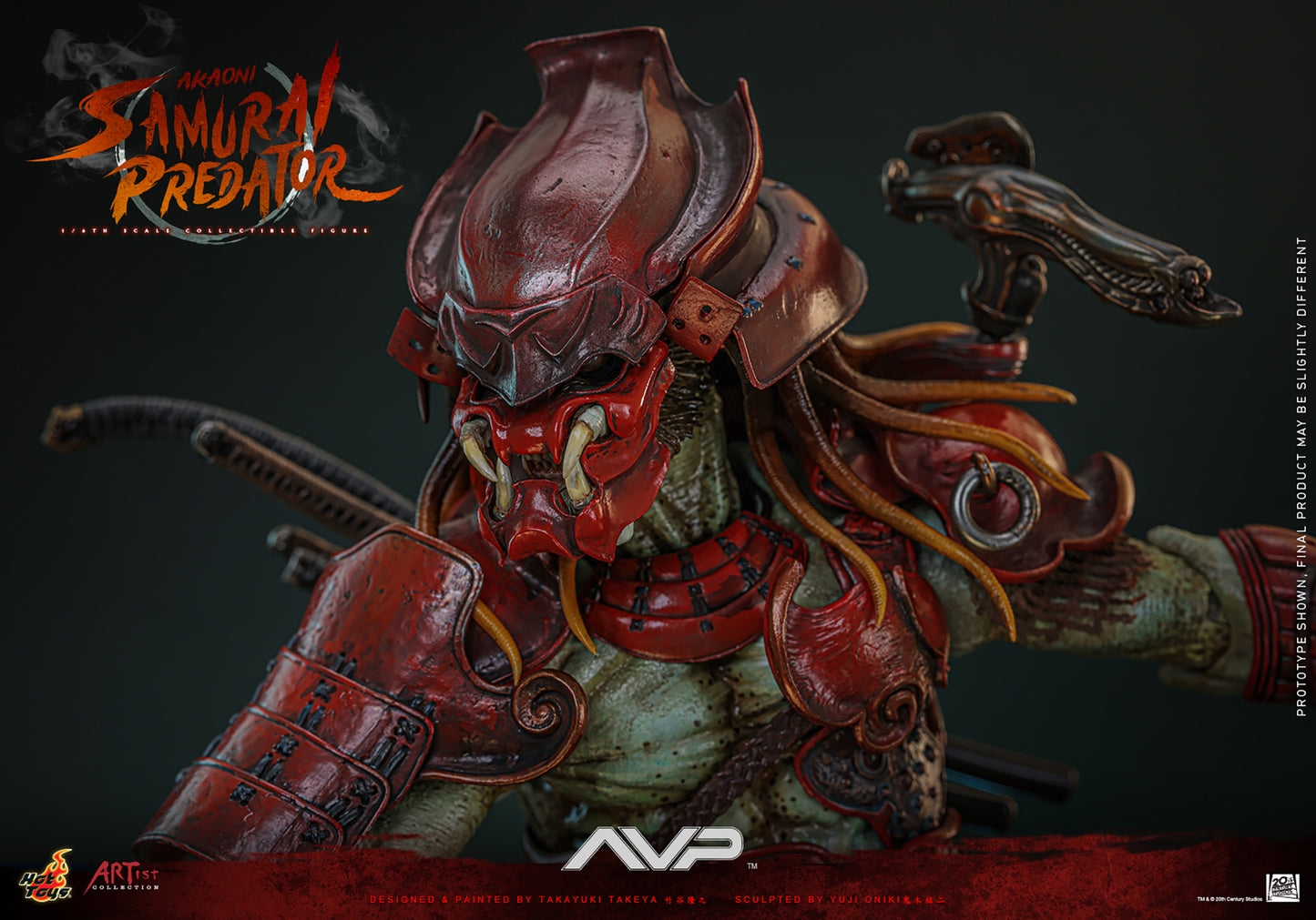 PRE-ORDER Akaoni Samurai Predator Sixth Scale Figure