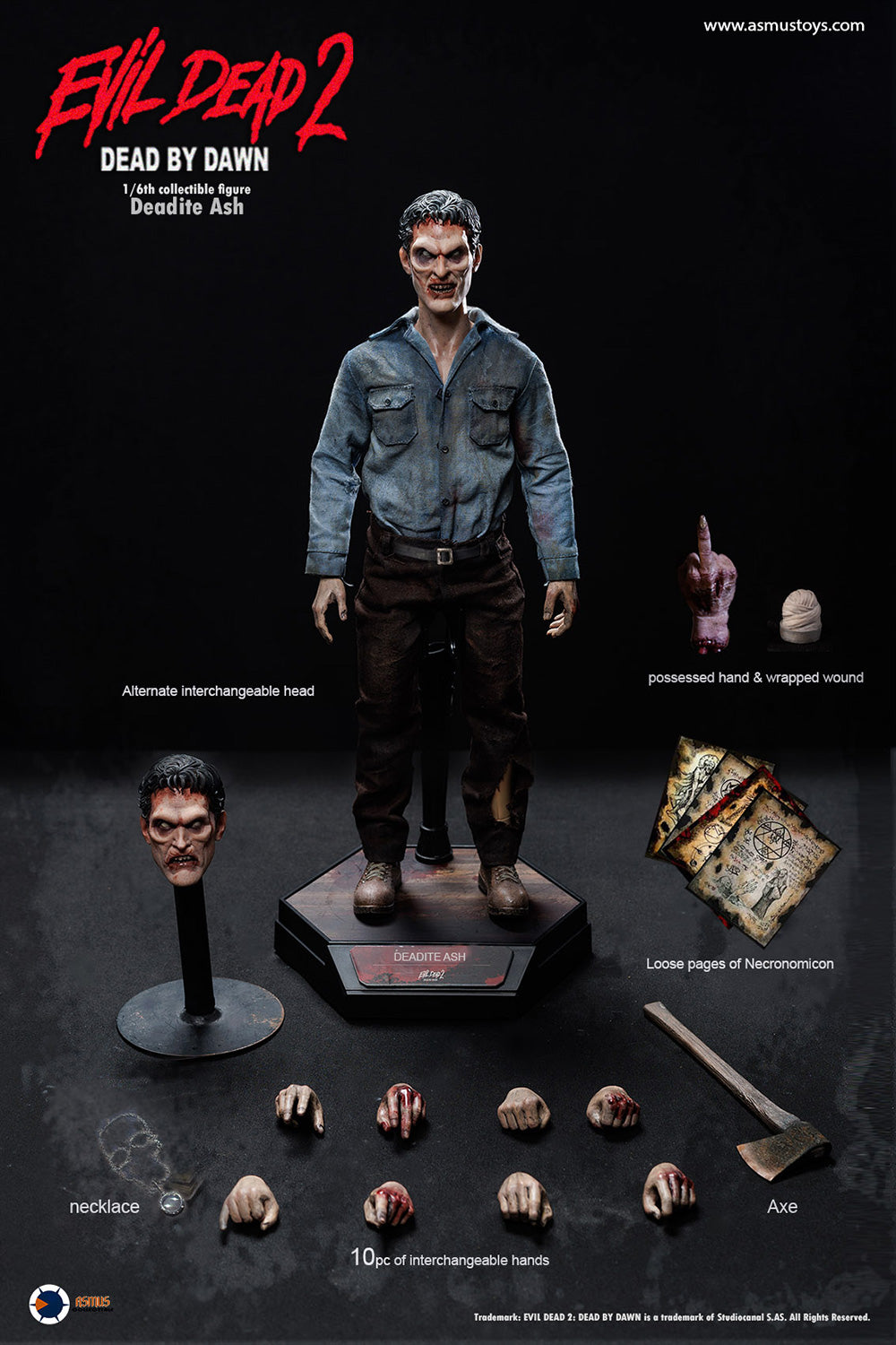 PRE-ORDER  Deadite Ash Sixth Scale Figure