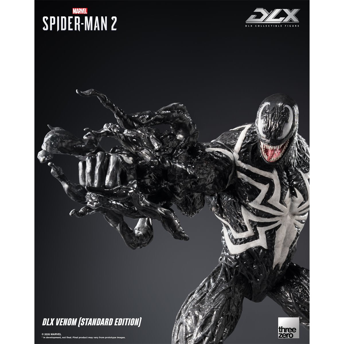 PRE-ORDER Threezero Marvel's Spider-Man 2 Venom Standard Edition DLX Action Figure