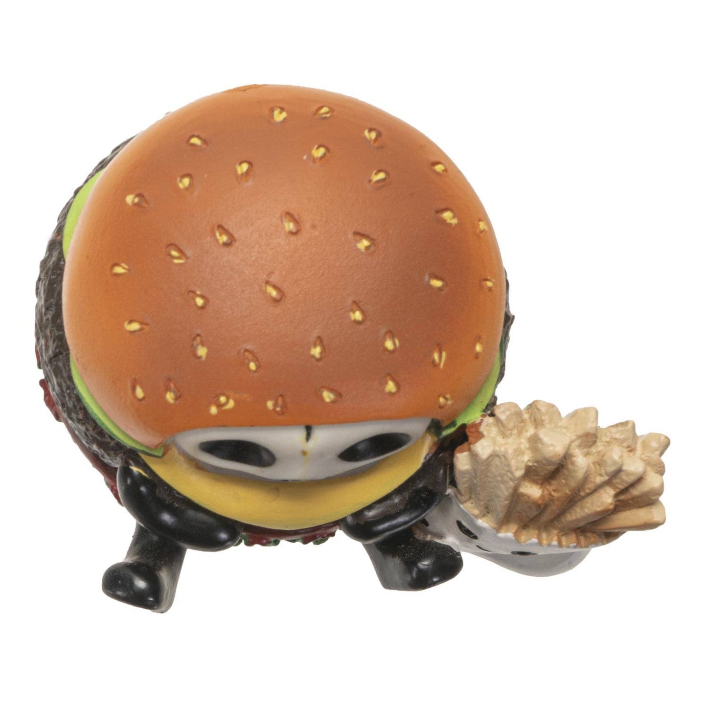 Furrybones Burger with French Fries