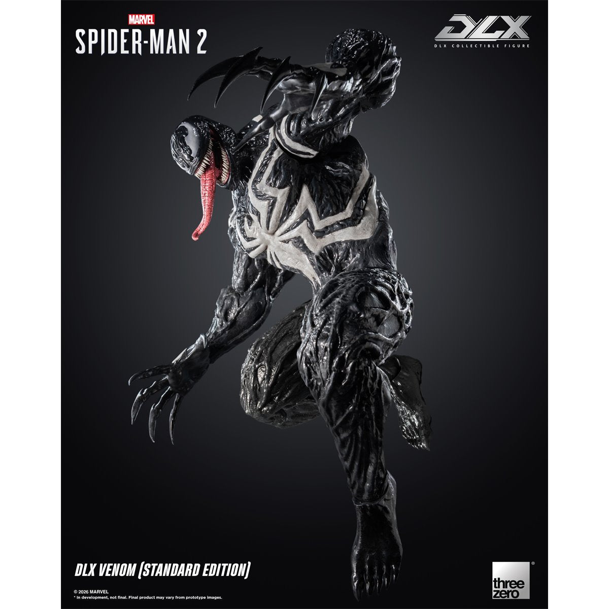 PRE-ORDER Threezero Marvel's Spider-Man 2 Venom Standard Edition DLX Action Figure