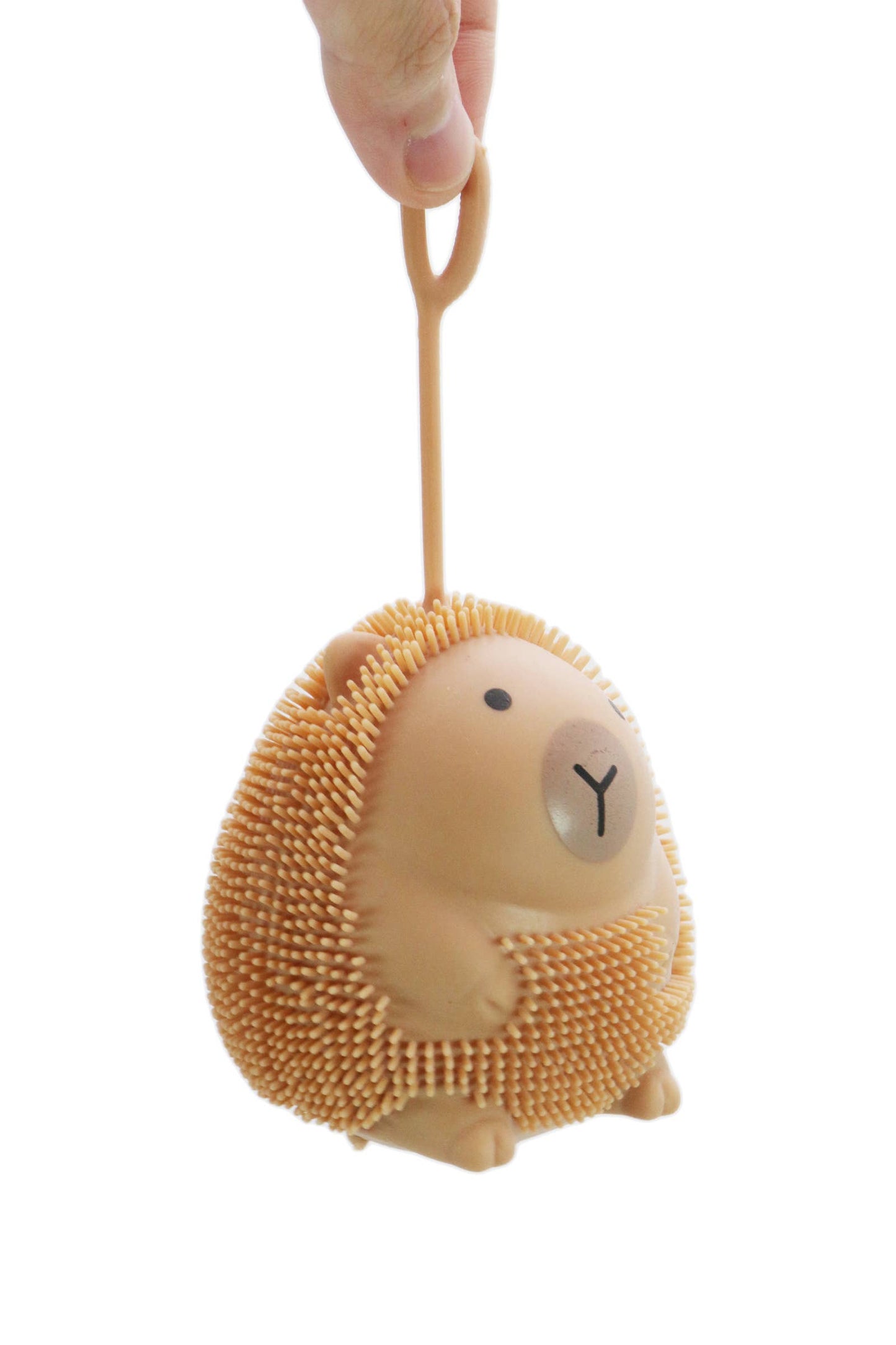 Capybara Spiky Puffer LED Light-Up Squishy Yo-Yo