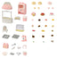 Calico Critters Village Cake Shop Starter Set, Doll Playset