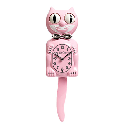 Retro Pink Kitchen Edition Kit-Cat Klock
