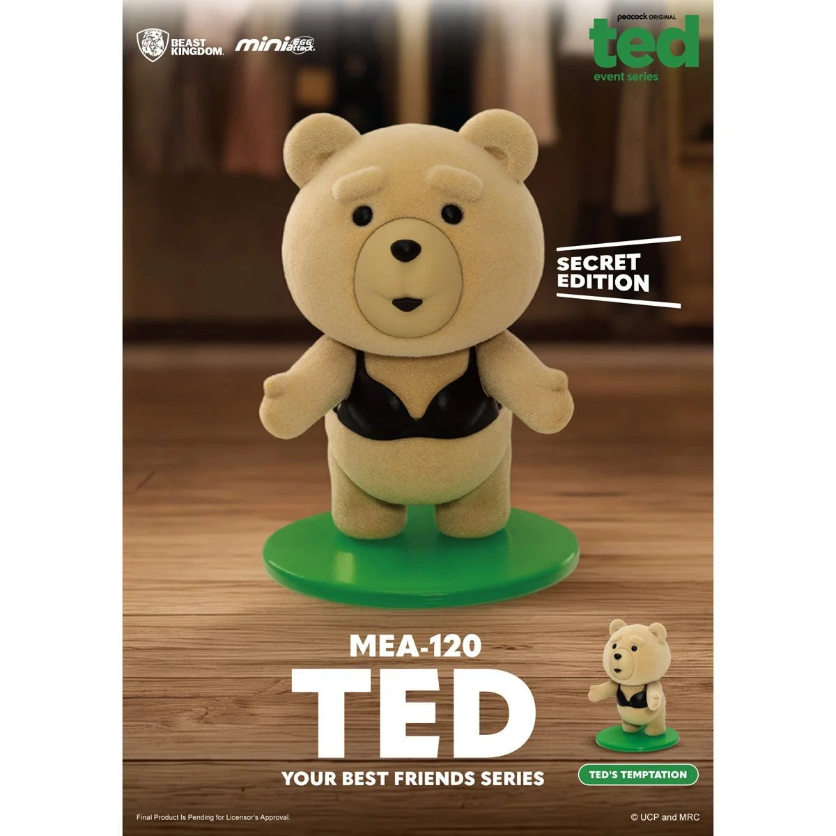 PRE-ORDER Beast Kingdom TED Your Best Friends Series Blind Box Single