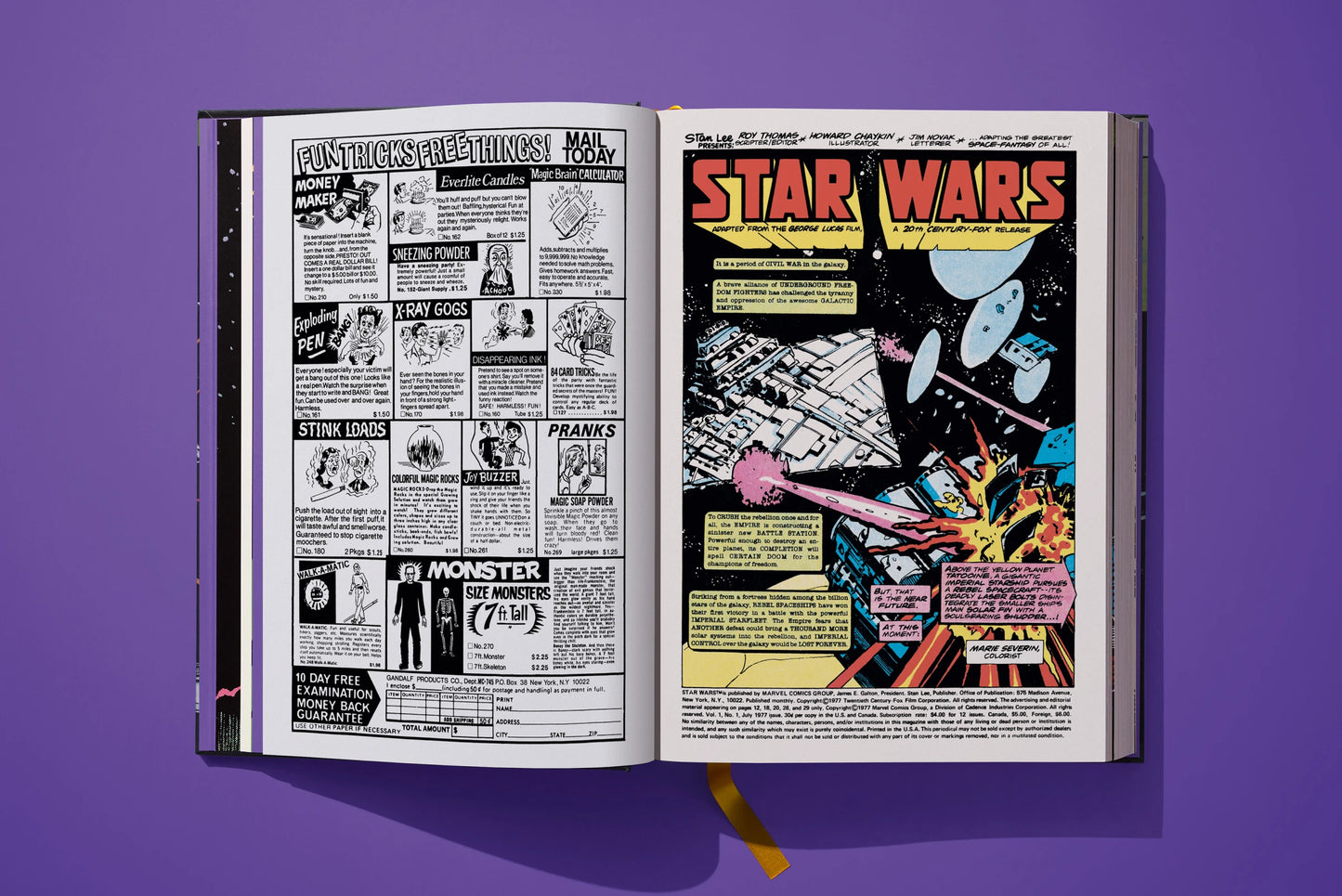 TASCHEN Star Wars Marvel Comics Library. Vol. 1. 1977-1979 Hard Cover Book