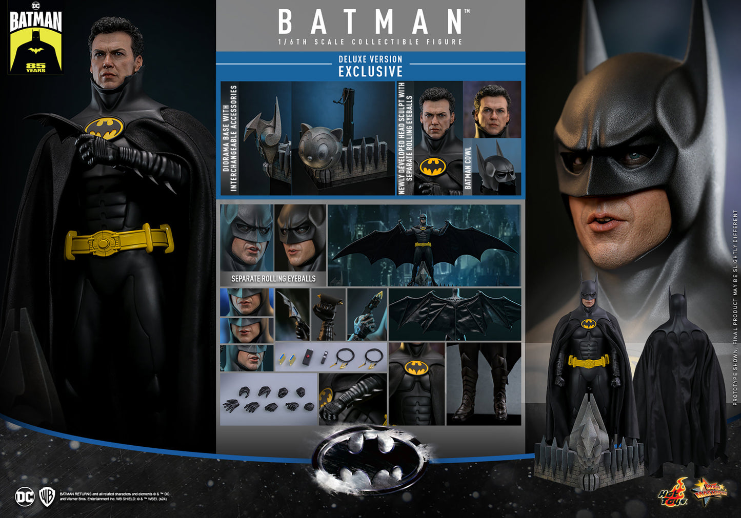 PRE-ORDER Batman (Deluxe Version) Sixth Scale Figure HOT TOYS