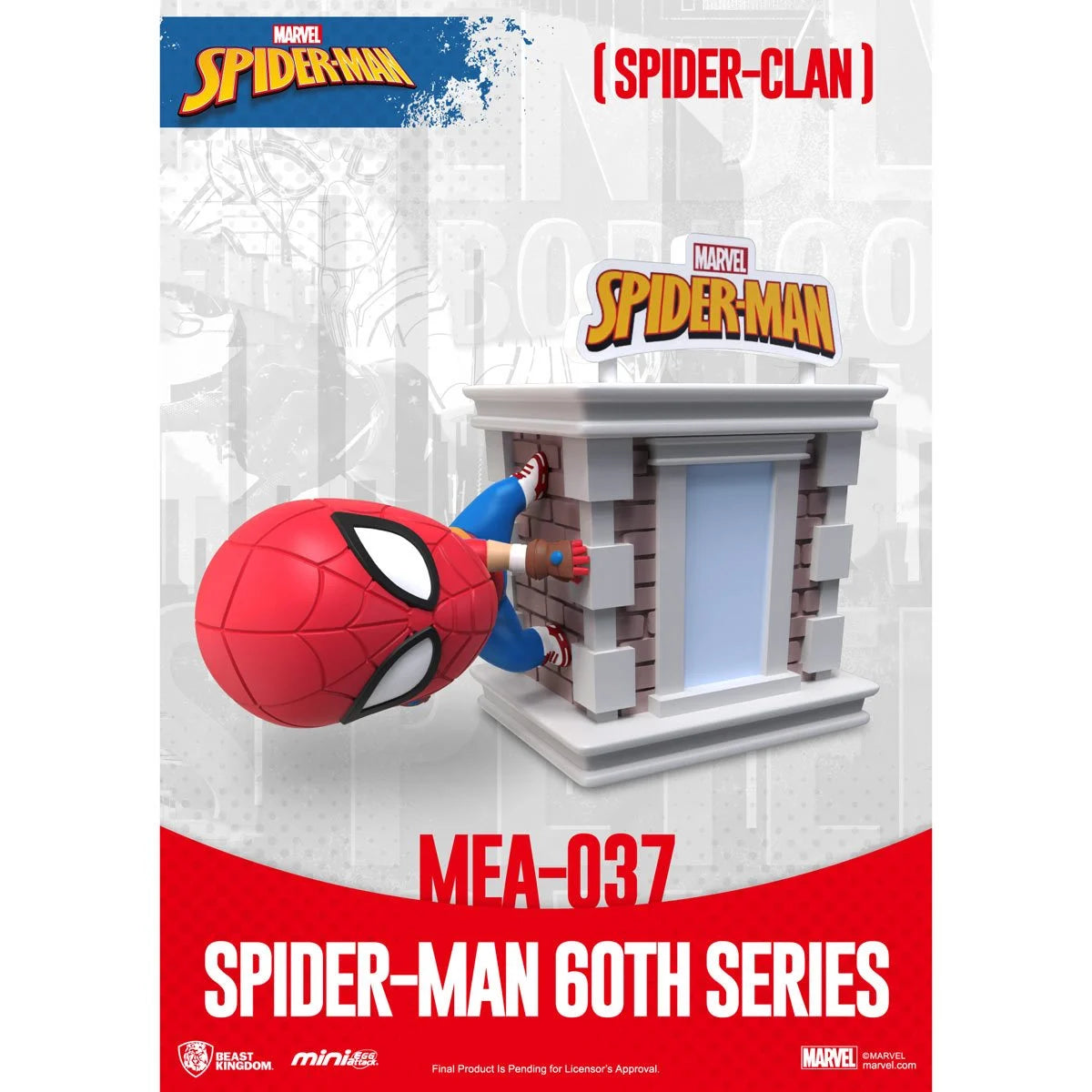 PRE-ORDER Beast Kingdom Spider-Man 60th Anniversary Series Blind Box Single