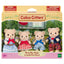 Calico Critters Biscuit Bear Family, 4 Doll Figures