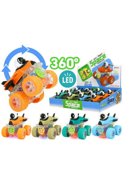 Astronaut 360 Revolving Stunt Wind-up Monster Car