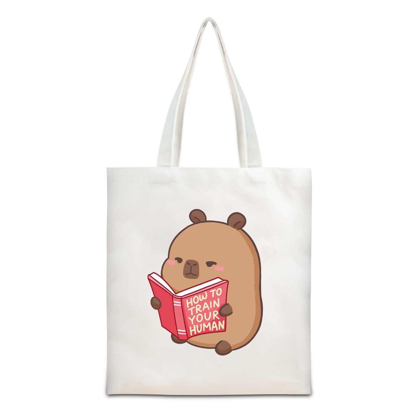 Capybara Canvas Tote Bag One Bag Two Designs
