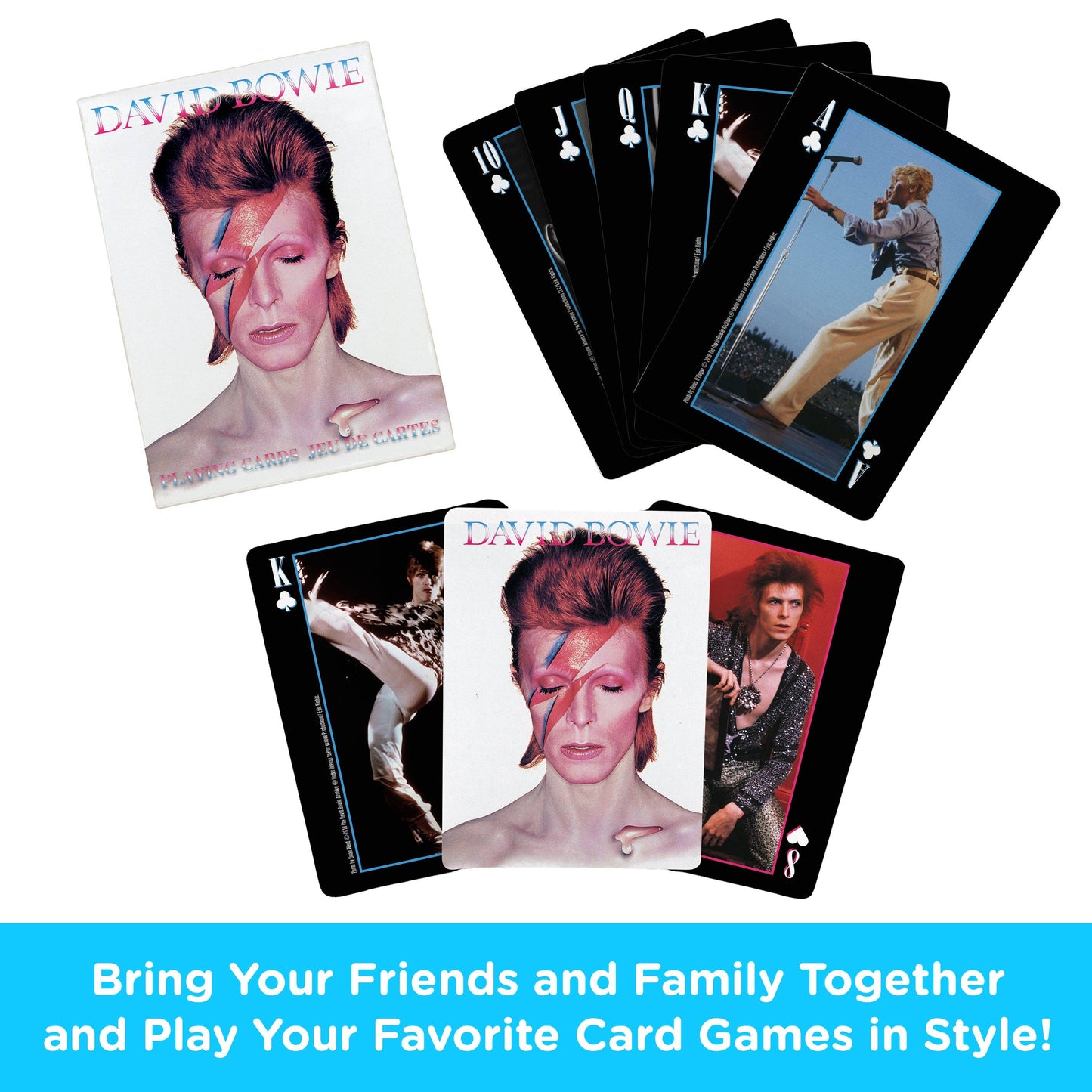David Bowie Playing Cards