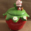 Strawberry Shortcake Sitting Small Sculpted Ceramic Snack Jar