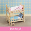 Calico Critters Stack and Play Beds, Dollhouse Furniture Set
