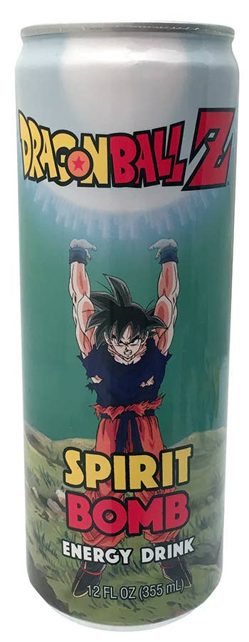Dragonball Z Spirit Bomb Energy Drink