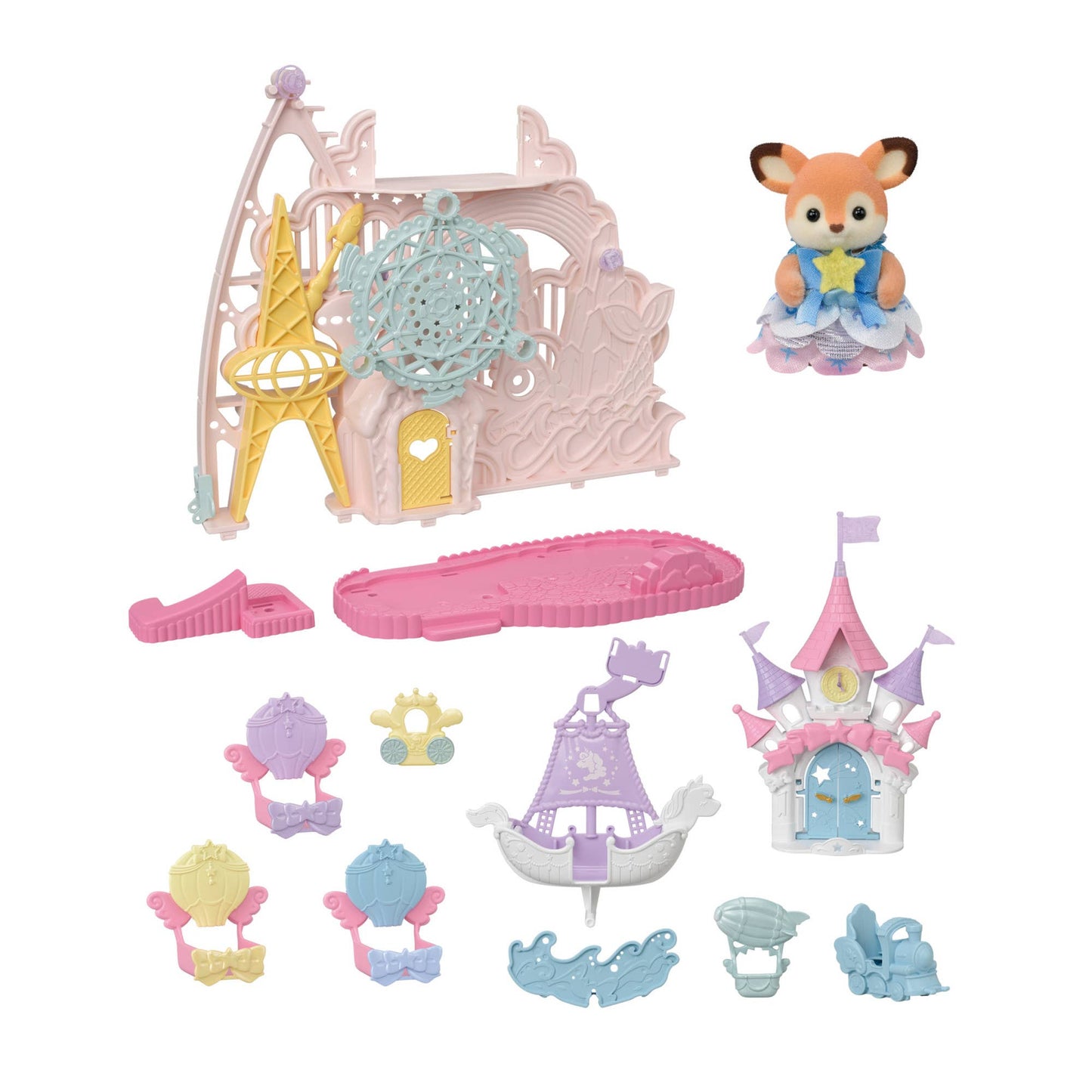 Calico Critters Baby Dream Amusement Park, Dollhouse Playset