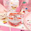 Straw-Bunny Sponge Cake Signature Dome™ Slime (4pcs/case)