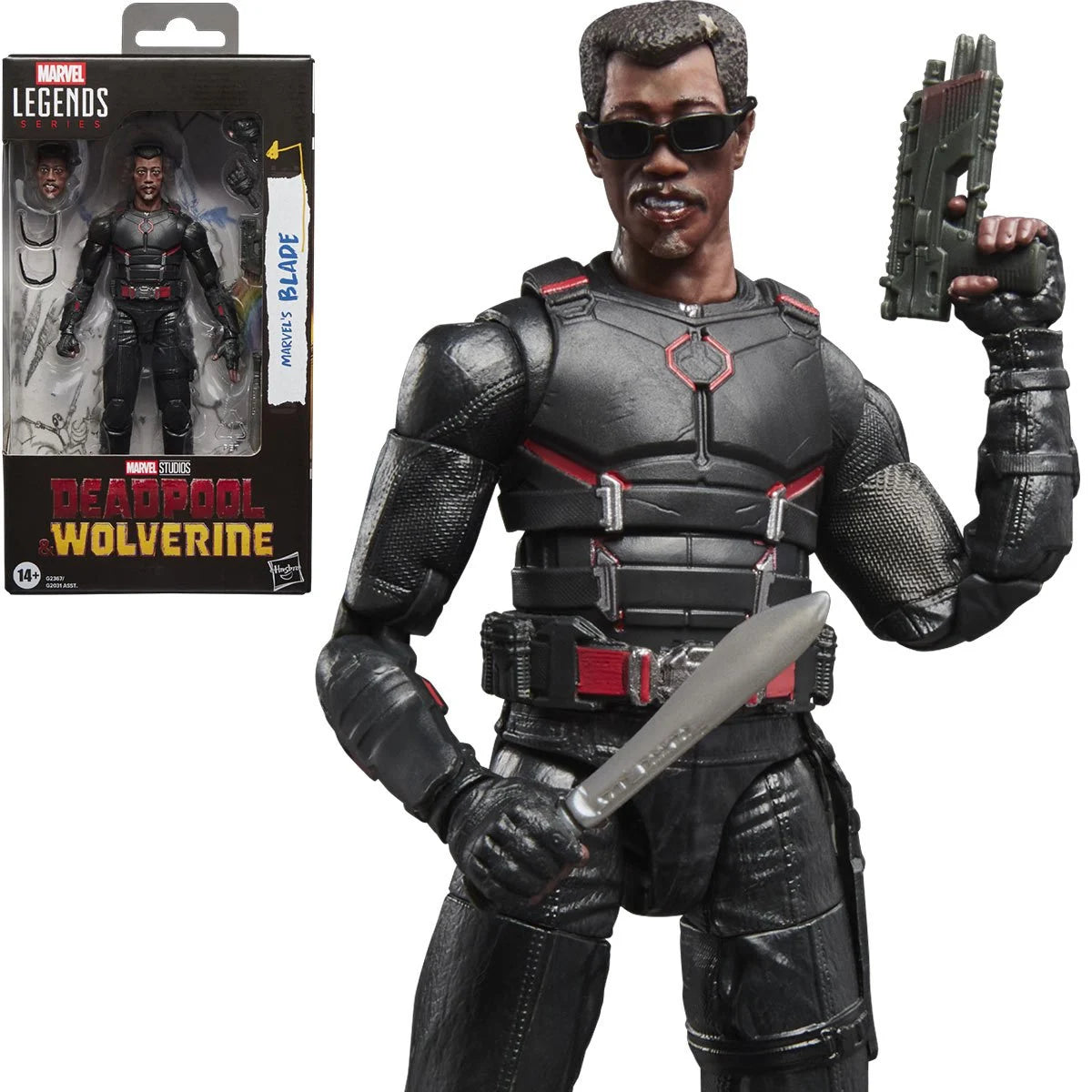 Deadpool & Wolverine Marvel Legends Blade 6" Action Figure